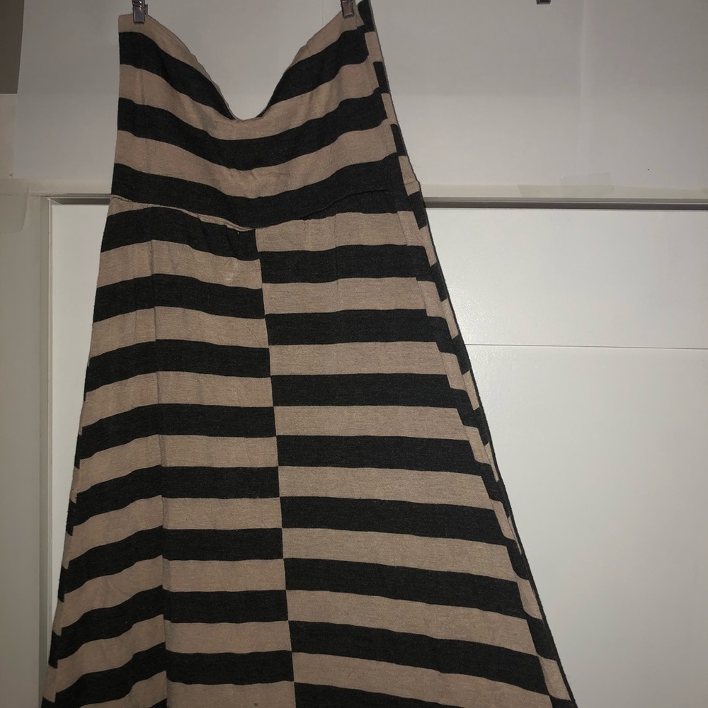 Striped Maxi Skirt